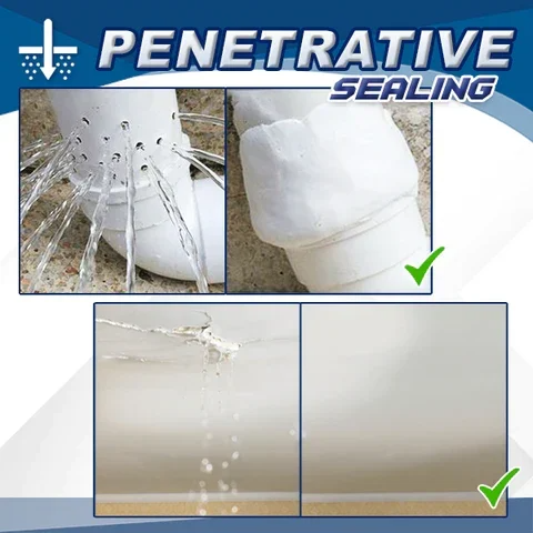Waterproof Invisible Pasteable Water-based Anti-leakage Agent Super Strong Sealant Tile Trapping Repair