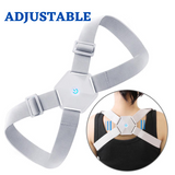 Smart Sensor Corrector High Quality Vibrational Posture Corrector Belt USB Rechargeable and Adjustable Kyphosis Correction Electric Back Brace For Pain Relief