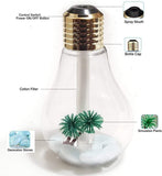 Air Humidifier Bulb Lamp Shade Decorative Lights Diffuser Purifier Atomizer With Colorful Led Night