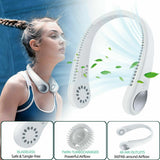 Arctic Air Freedom Personal Air Cooler - Portable 3-Speed Neck Fan, Hands-Free Wearable Design, Lightweight, Cordless and Rechargeable