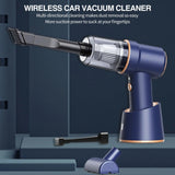 New Portable Car Vacuum Cleaner Wireless Handheld Vacuum Cleaner For Car Home Strong Suction Vacuum Cleaner And Air Blower 2in1