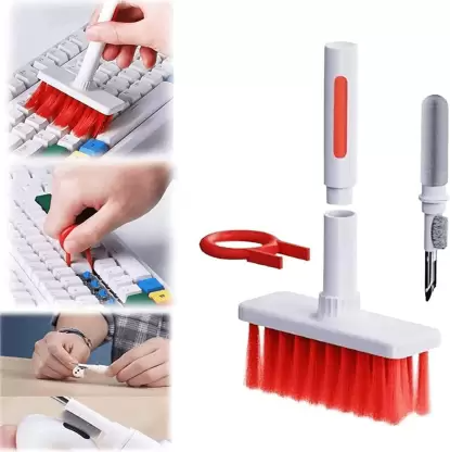 5 in 1 Keyboard Cleaning Brush Kit | Multifunction Cleaning Tool Kit | Cleaning Soft Brush Keyboard