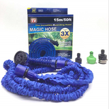 100ft 30m Expandable Flexible Magic Water Hose Pipe With Spray Nozzle Gun Garden Hose Retractable DIY Car Wash Tool