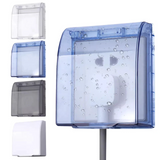 Self-Adhesive Waterproof Socket Protection | Anti-Dust Wall Mounted Cover |kitchen socket splash proof box | Socket Covers