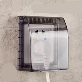 Self-Adhesive Waterproof Socket Protection | Anti-Dust Wall Mounted Cover |kitchen socket splash proof box | Socket Covers