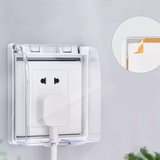 Self-Adhesive Waterproof Socket Protection | Anti-Dust Wall Mounted Cover |kitchen socket splash proof box | Socket Covers