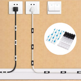 Wire Holding Clips | Self-Adhesive Cable Clips Organizer